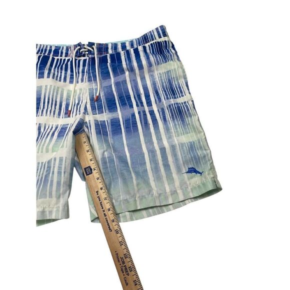 Tommy Bahama Trunks Men's 40 waist Swim Shorts Blue Lined Drawstring Men L@@K - Picture 4 of 5
